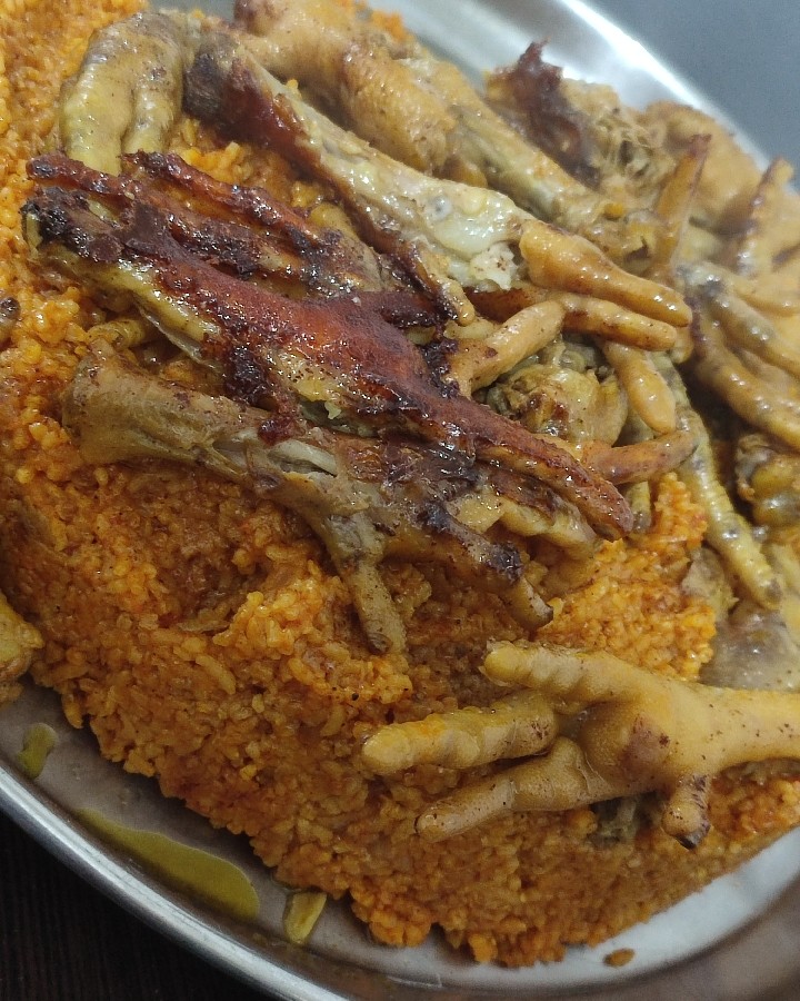 دمپختک با پای مرغ