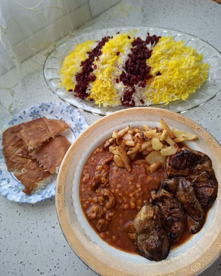 قیمه بادمجون ?