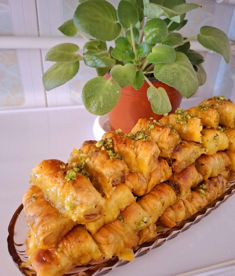 باقلوا با خمیر خانگی