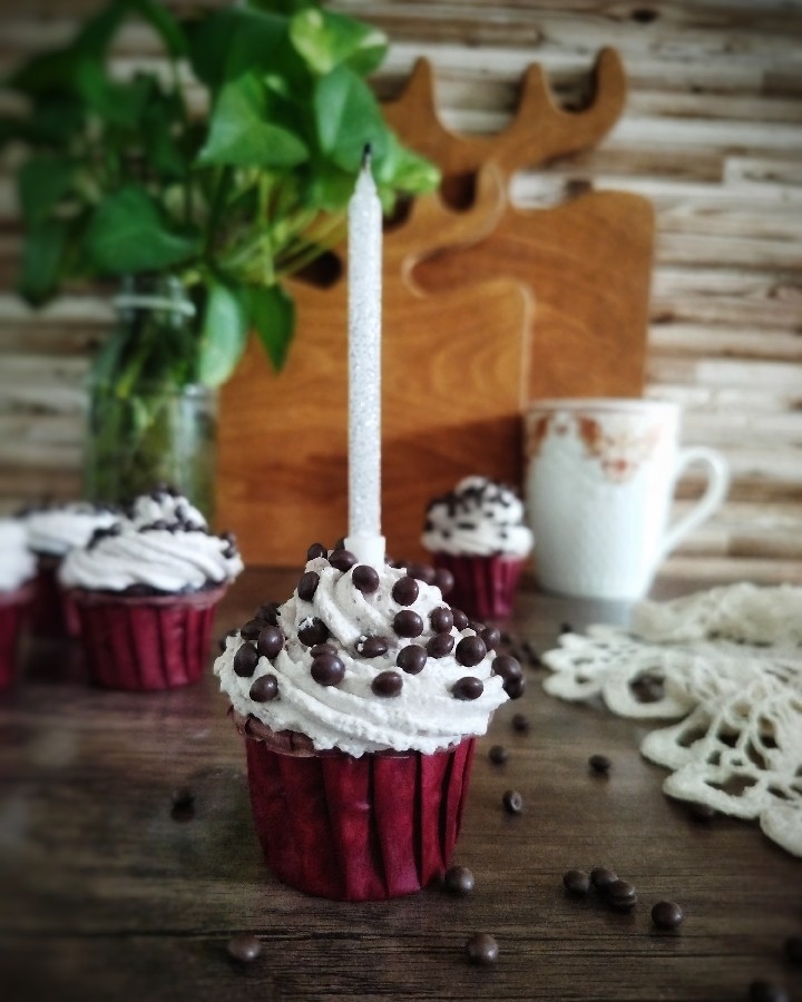 کاپ کیک شکلاتی