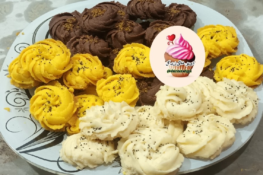 شیرینی بهشتی با دستور خانم سوزان شریعت عزیز