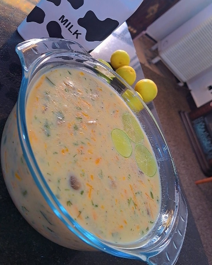 سوپ شیرو قارچ