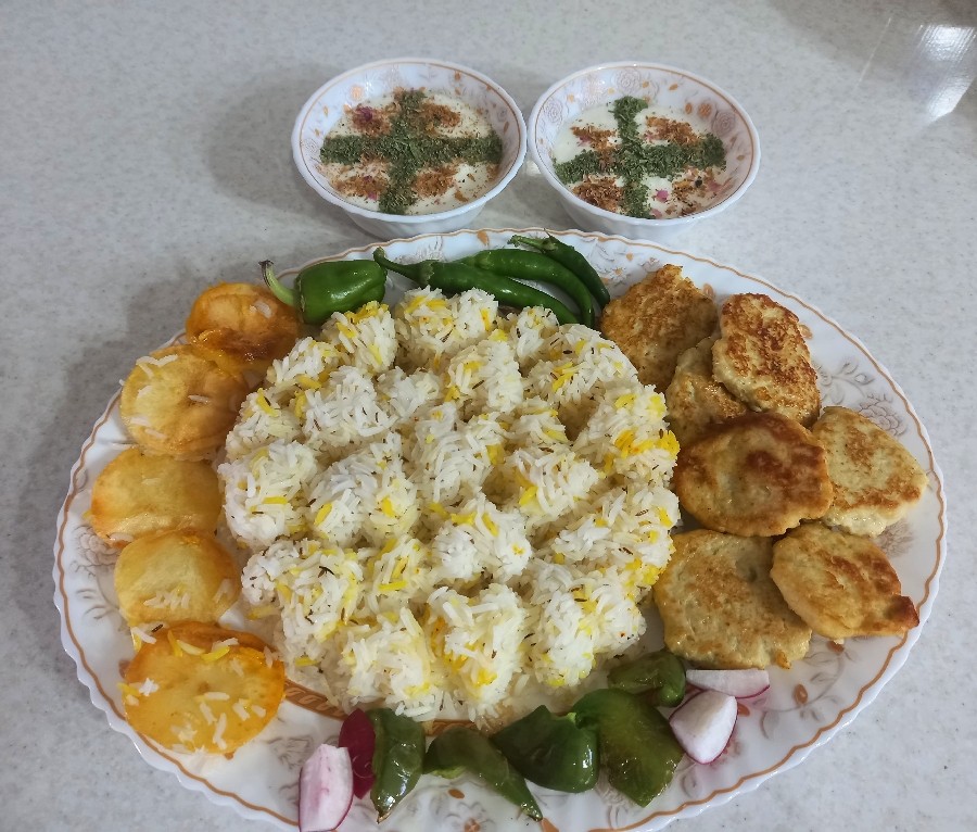 کباب تابه ای مرغ