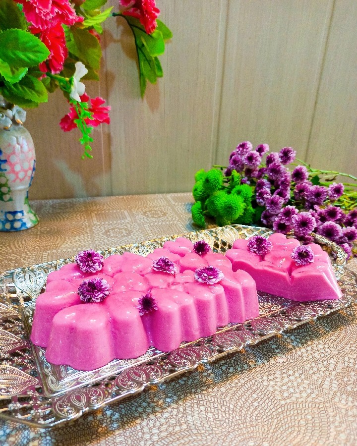 پاناکوتا با پودر ژله