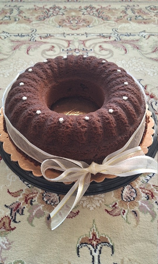 کیک شیفون پنبه ای سفارشی