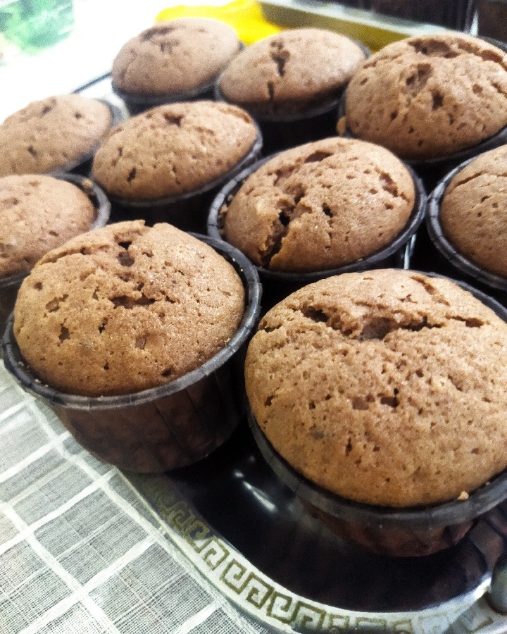 کاپ کیک شکلاتی