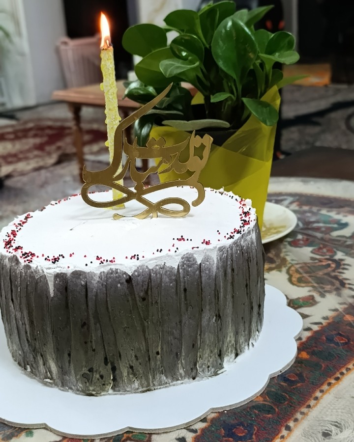 کیک تولد محمدحسنم 
