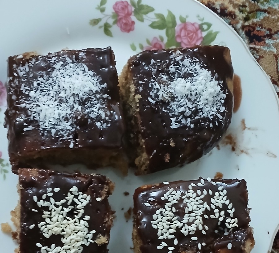 کیک خیس کافی شاپی