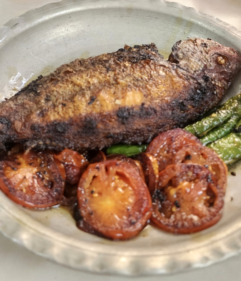 ماهی سرخ شده