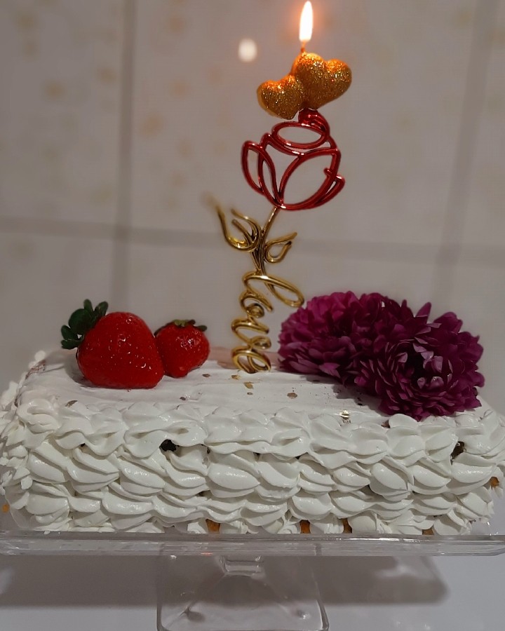 کیک خامه ای