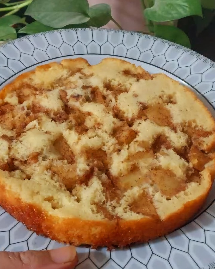 کیک سیب و دارچین