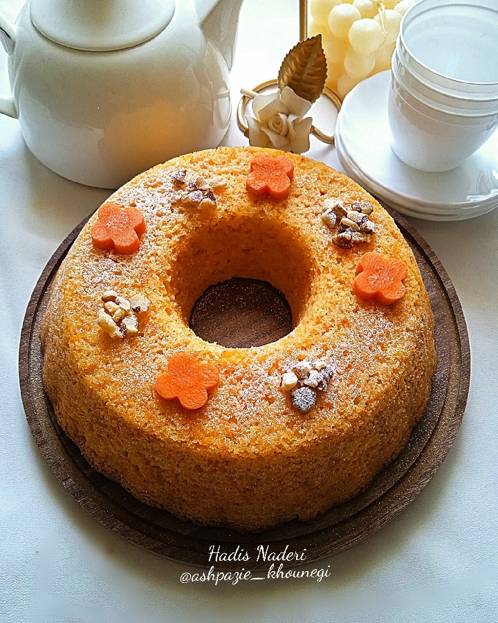 عکس #کیک_هویج