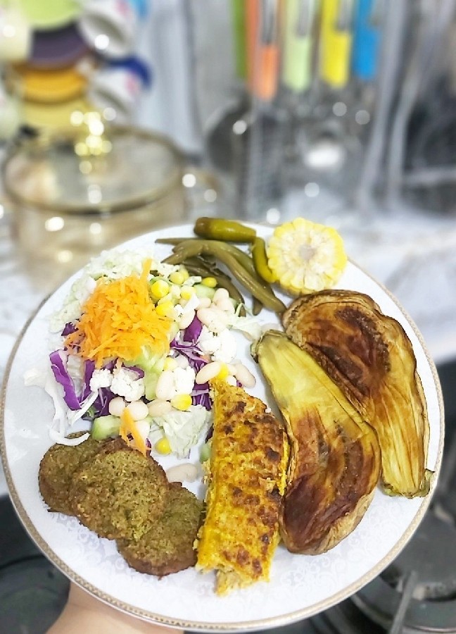 غذا و سالاد