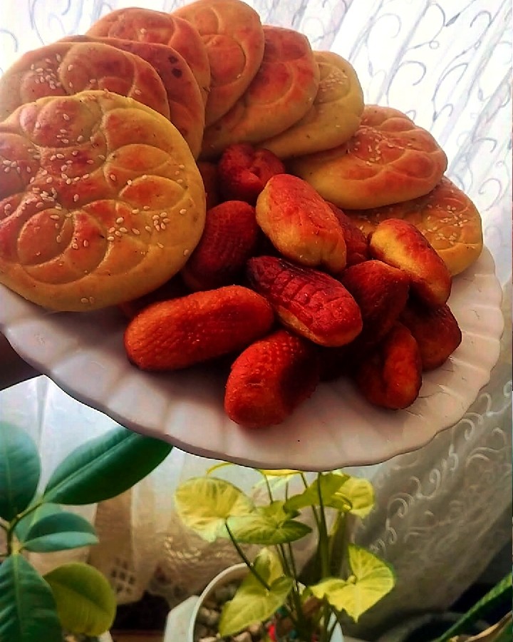 برساق .کلوچه محلی 