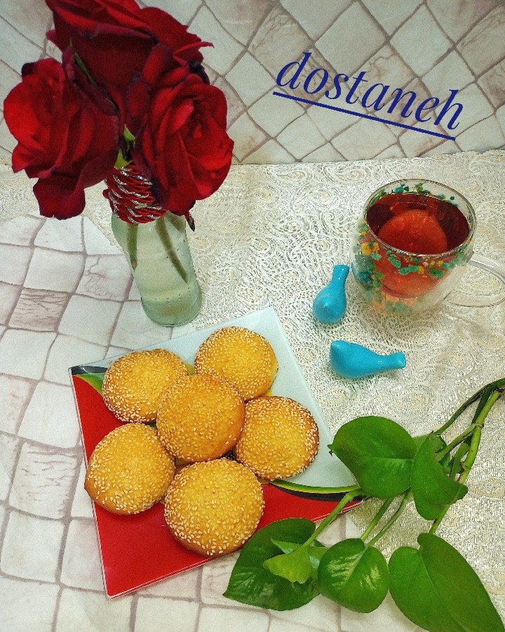 کلوچه کنجدی