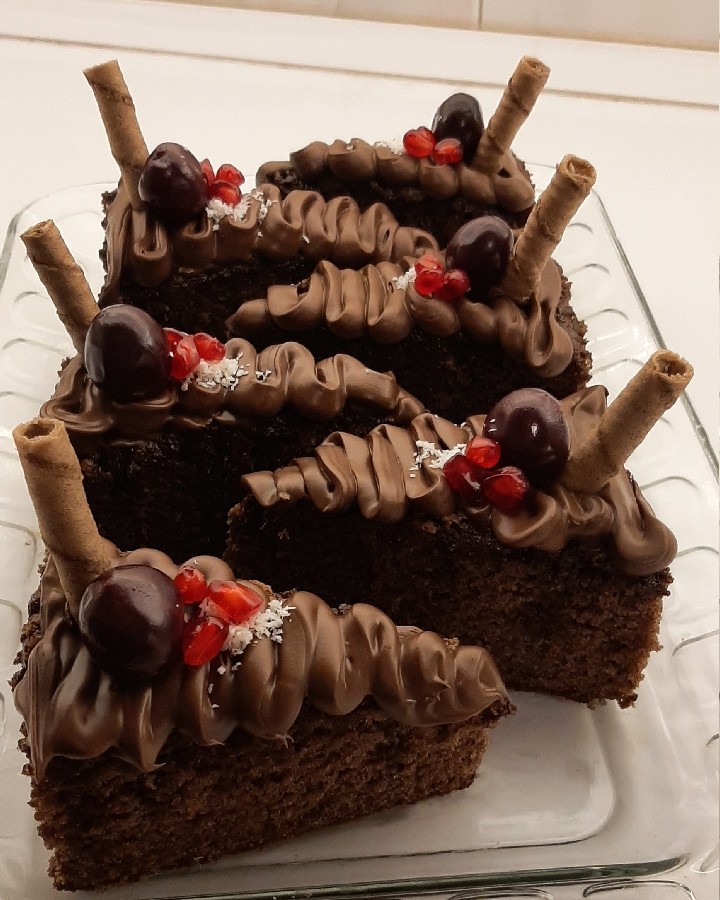 کیک خیس شکلاتی