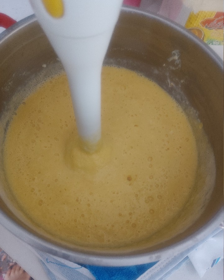 عکس مرحله 2 تهیه نان کدوحلوایی با چونه نانوایی