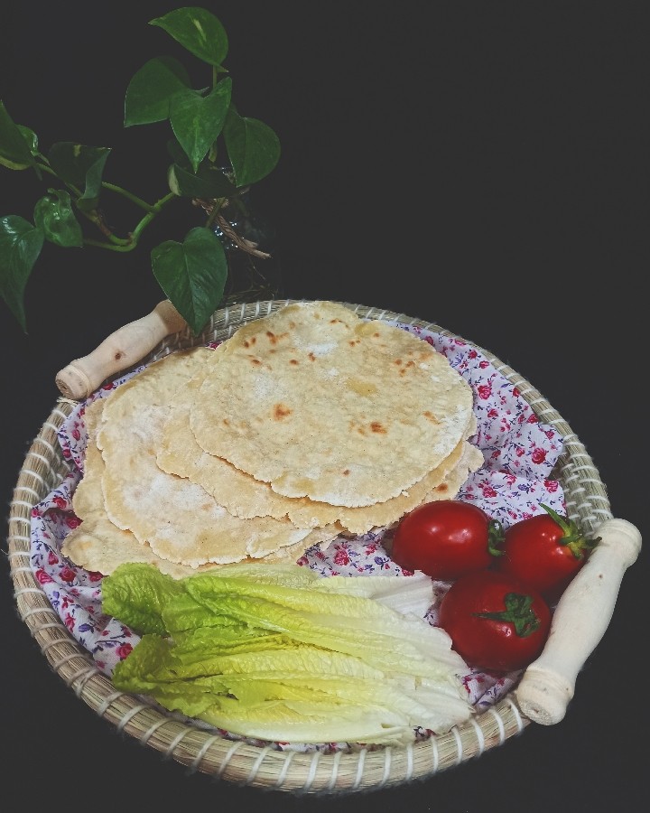 عکس نان لواش