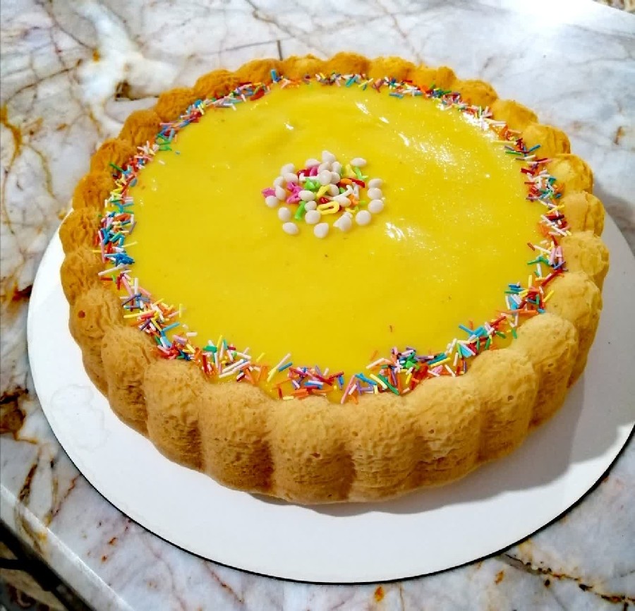 کیک زعفرانی