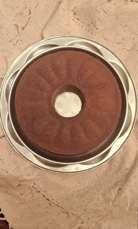 کیک شیفون شکلاتی ابری