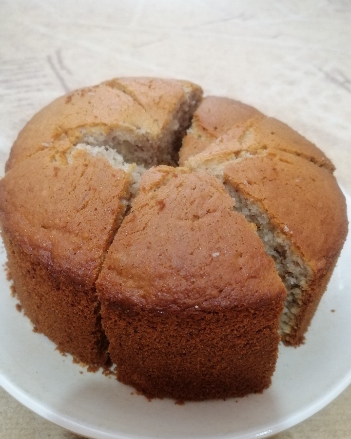 کیک  گردو و موز کافی شاپی 