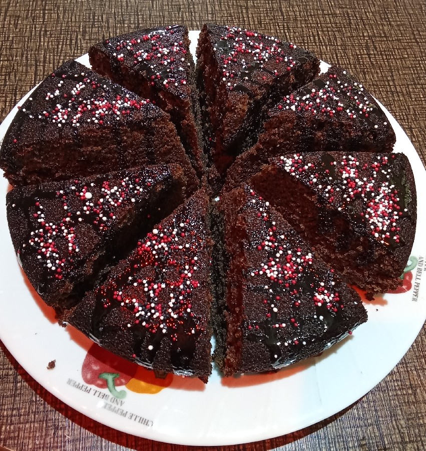 کیک شکلاتی خوشمزه