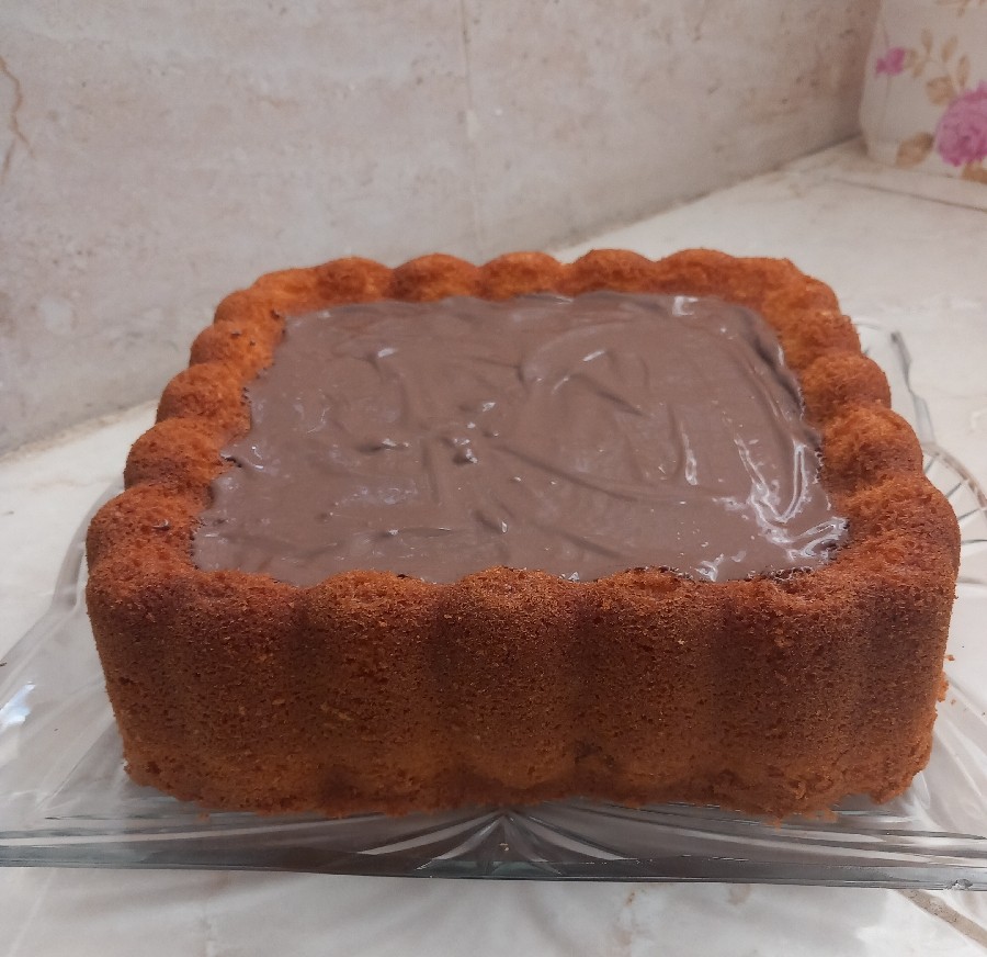 کیک تخته ای تابه ای