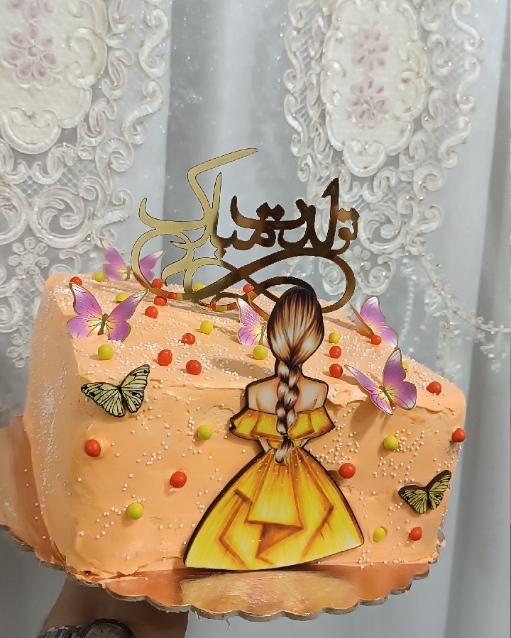 کیک تولد خواهری