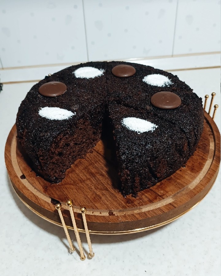 کیک خیس شکلاتی 