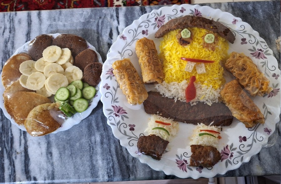 غذای سالم برای مدرسه پسرم