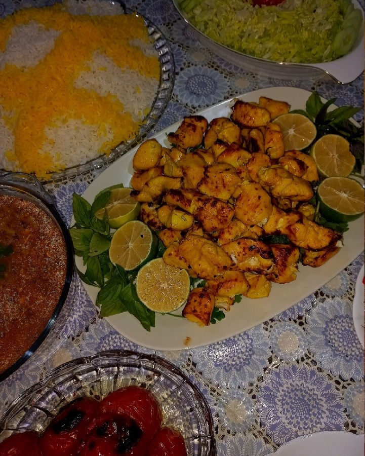 ▪︎/جوجه‌کباب زعفرانی