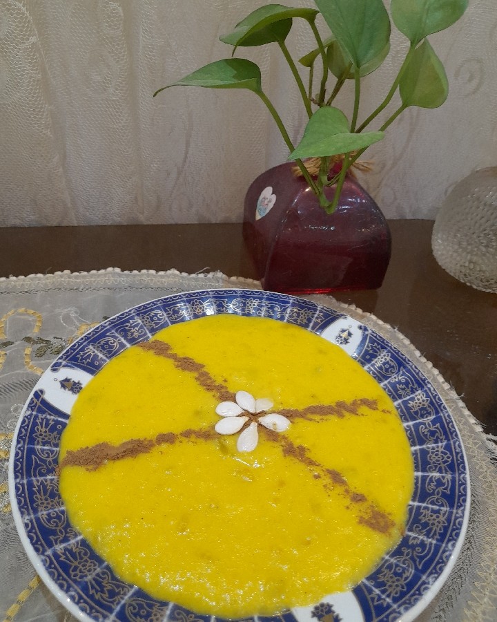 آش کدو با کدو شیر محلی