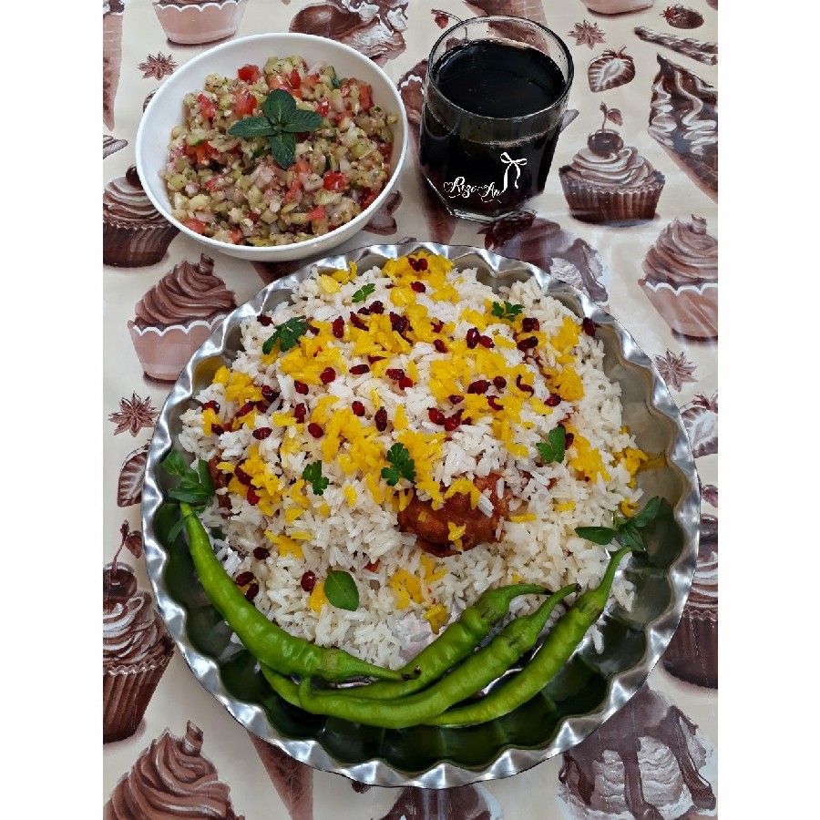 کرفس پلو ‌ִֶָ  ‌