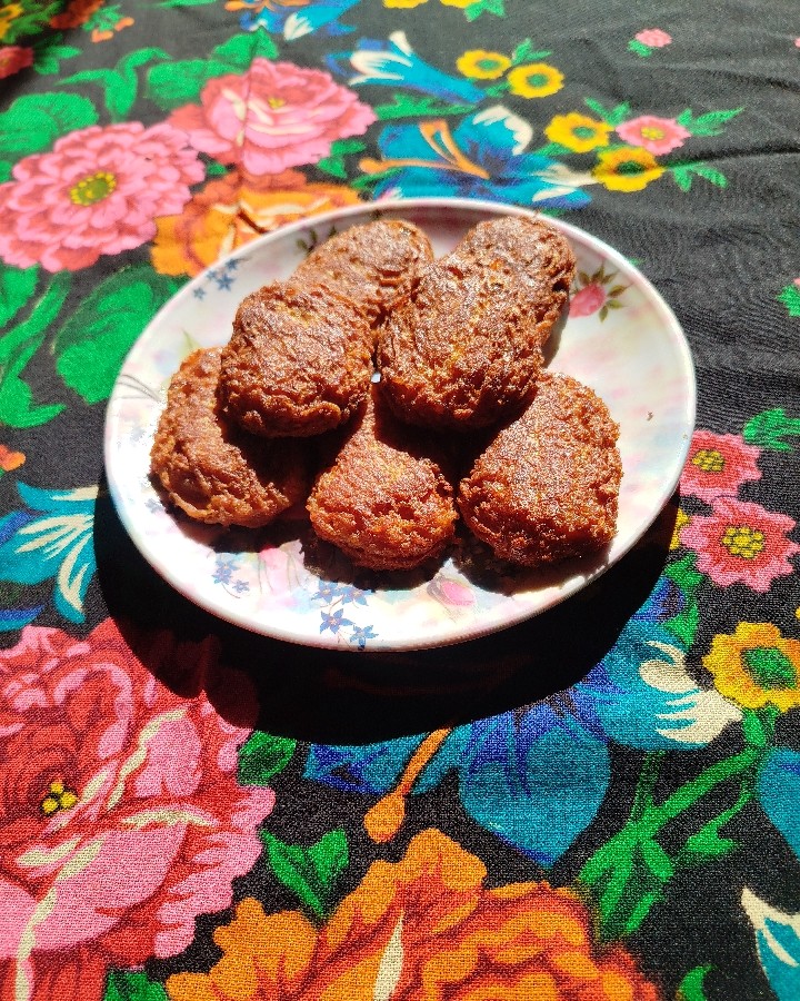 کوکو سیب زمینی پخته