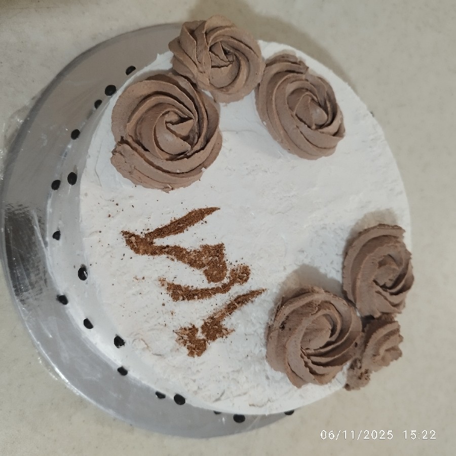 کیک خامه ای احسان حضرت زهرا 