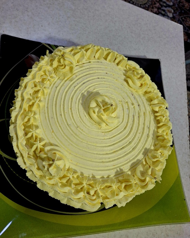 کیک خامه ای 