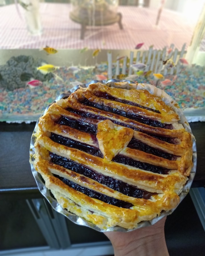 تارت مربای آلبالو