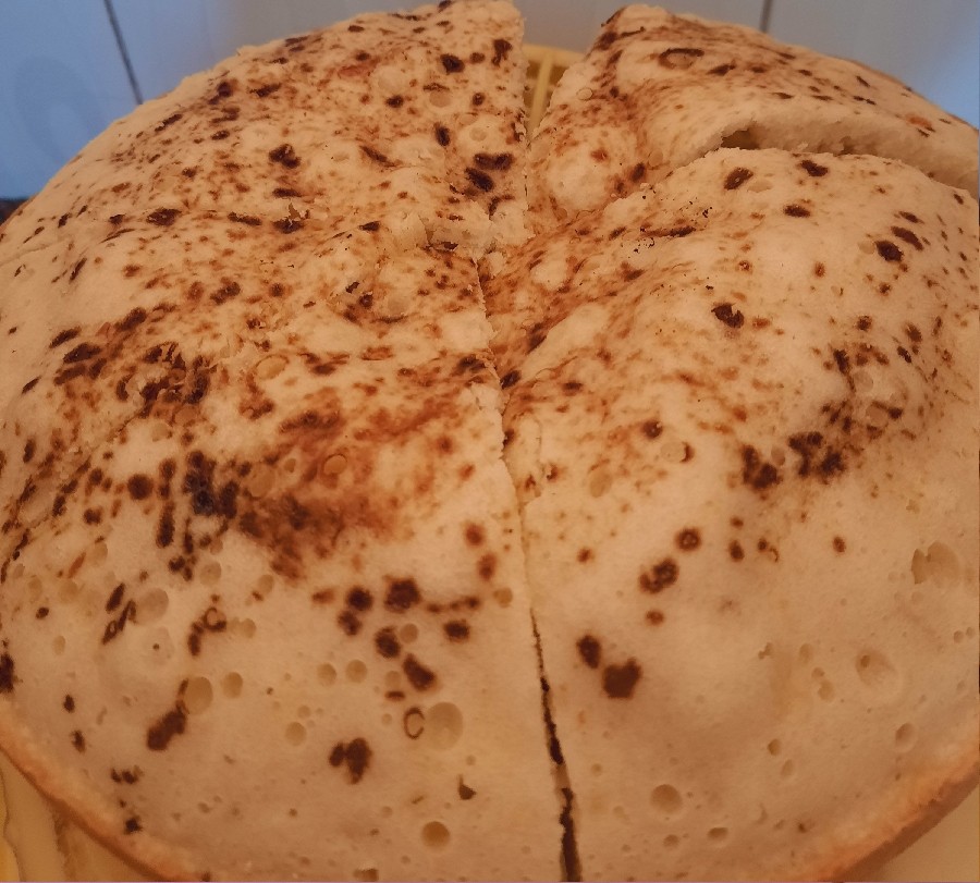 کیک قهوه با پف عالیییی