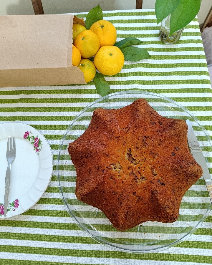 کیک هویج گردو