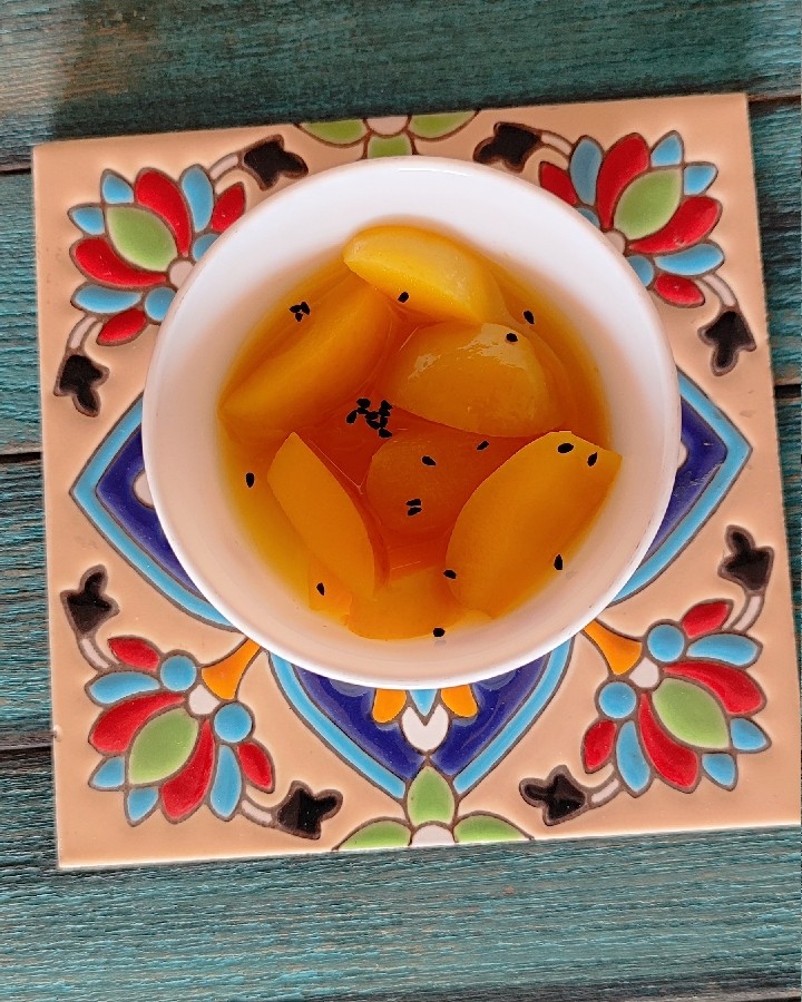 کمپوت سیب گلابی 