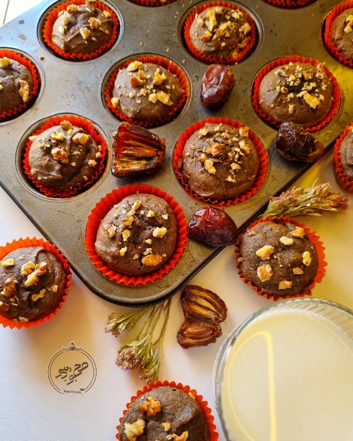 عکس کیک خرما