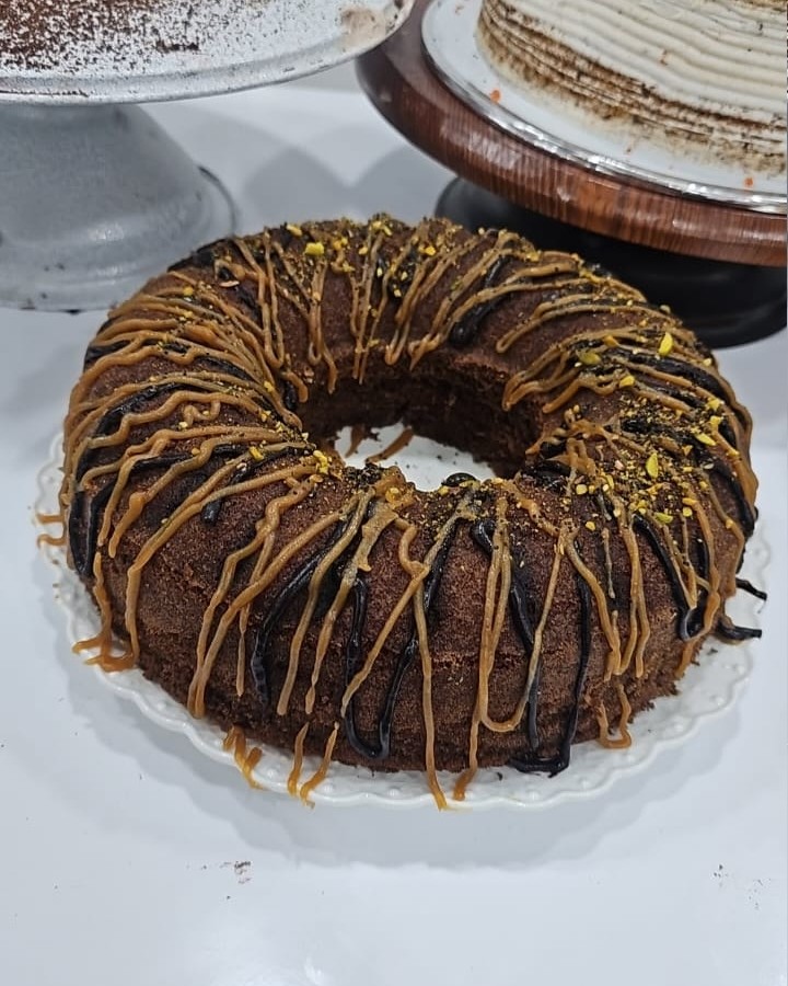 کیک دبل چاکلت 