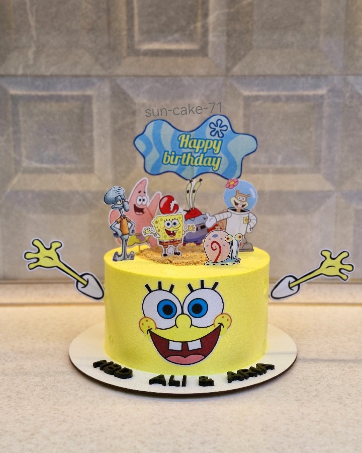 کیک باب اسفنجی