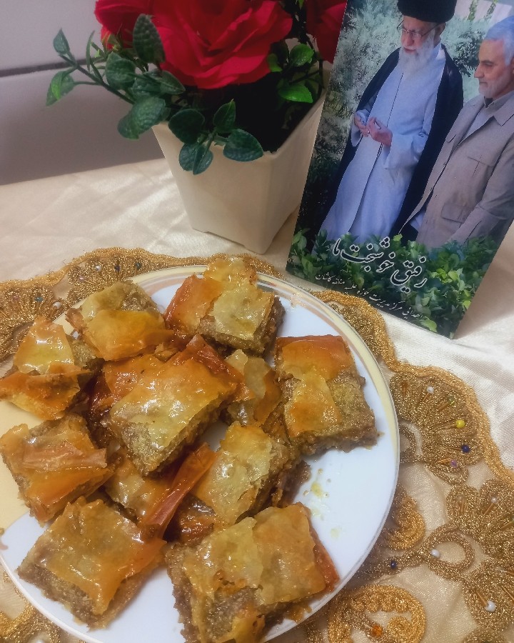 کامتون شیرین. باقلوا تقدیم نگاه شما خوبان