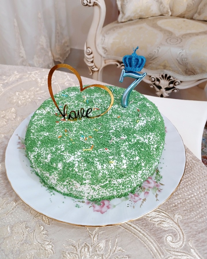 کیک شیفون وانیلی 