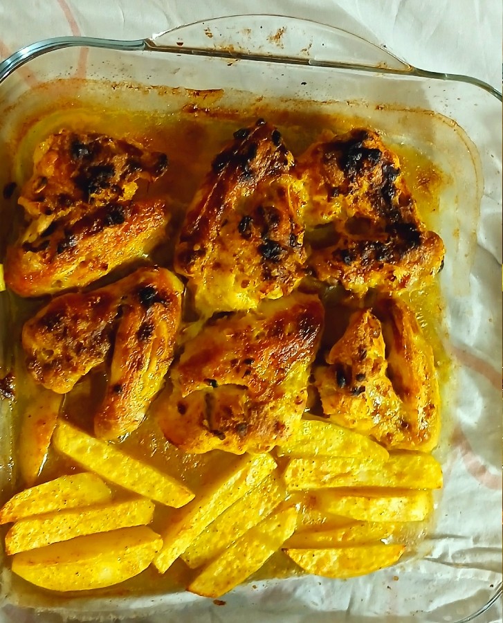 بال و کتف تنوری در فر