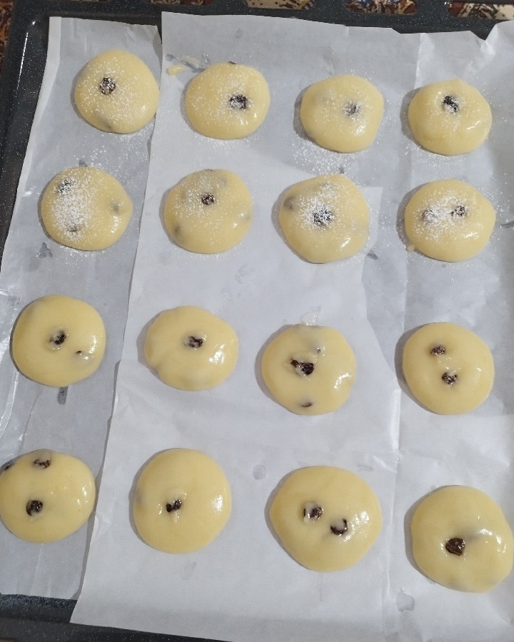 شیرینی کشمشی بدون فر