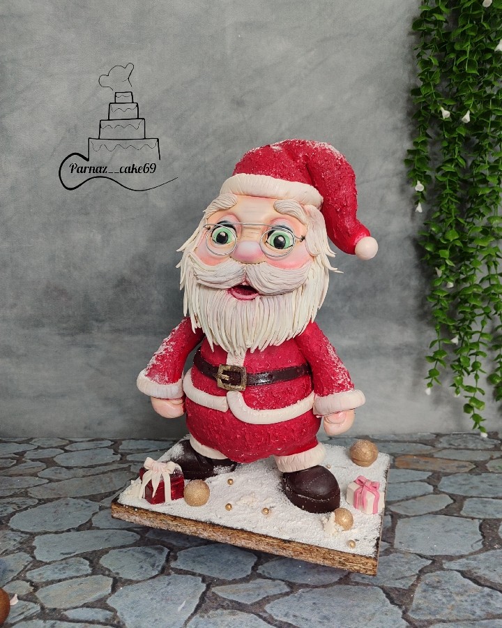 کیک فیگور بابا نوئل 