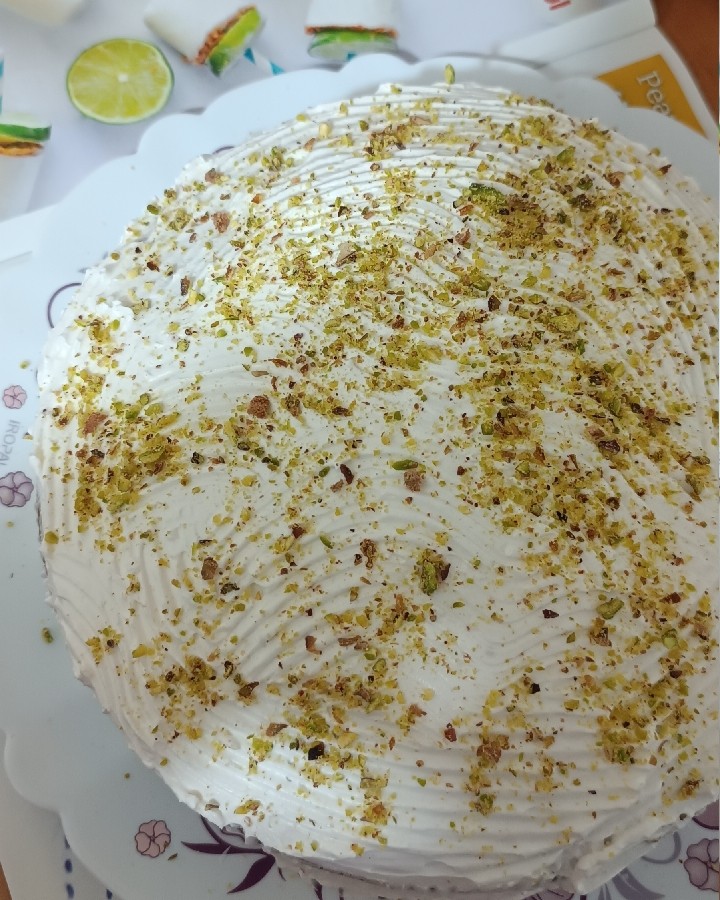 کیک ساده خانگی