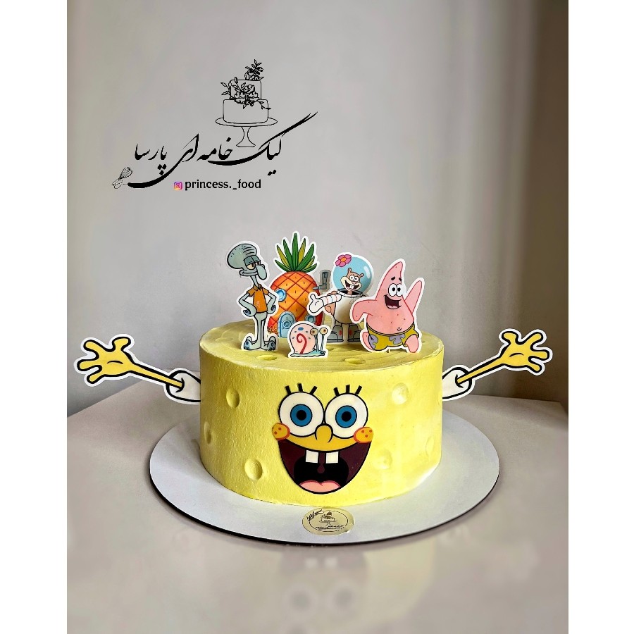 کیک باب اسفنجی 